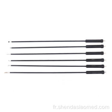 Fournitures médicales instruments d'électrocoagulation aiguille à crochet